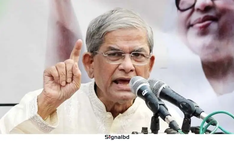 মিথ্যা মামলায় নিজামী-মীর কাসেমকে মৃত্যুদণ্ড দেওয়া হয়েছে: মির্জা ফখরুল
