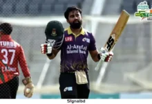 টেস্টের খেলোয়াড় সাদমান ইসলামের টি–টোয়েন্টি সেঞ্চুরি