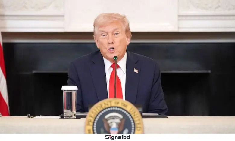 ইসরায়েল এবং গাজার সশস্ত্র গোষ্ঠী আমার প্রস্তাবে স্বাক্ষর করেছে : ট্রাম্প