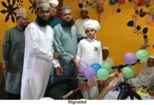 ৮ বছর বয়সে কুরআনের হাফেজ শিশু রাদিফ