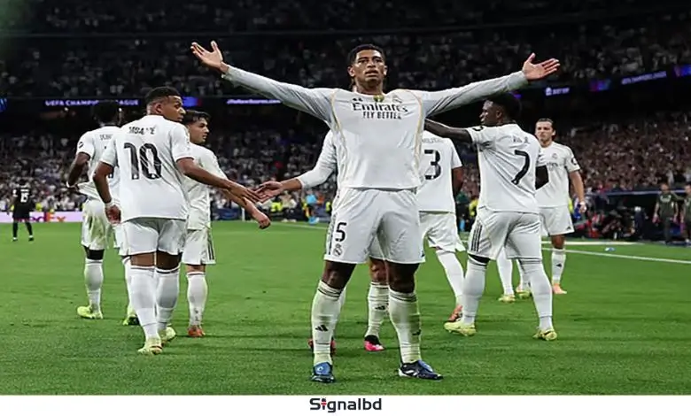 বেলিংহামের জাদুতে রিয়াল মাদ্রিদের টানা তিন জয়