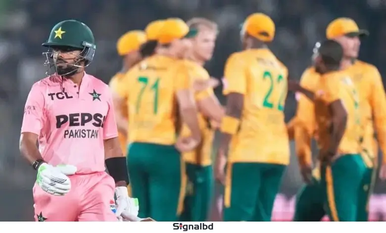 শুরুতেই ধাক্কা খেলো পাকিস্তান, বড় ব্যাবধানে হার প্রোটিয়াদের কাছে