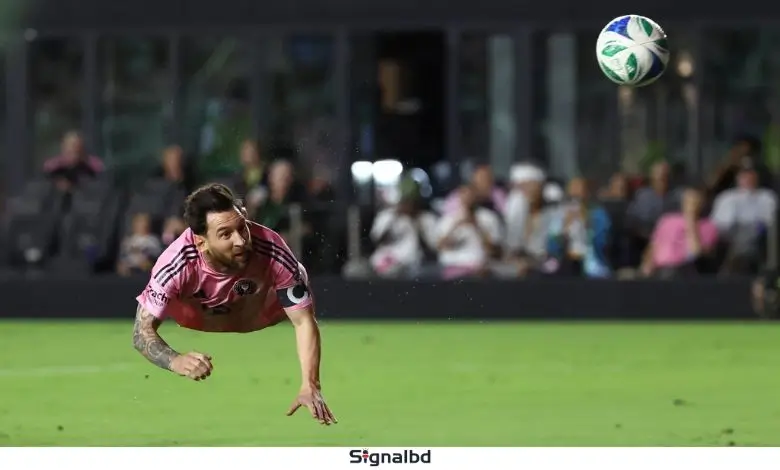 জোড়া গোলে আরেকটি রেকর্ড মেসির, জিতল মিয়ামি