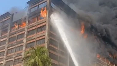চট্টগ্রামে ইপিজেডে একটি তোয়ালে কারখানায় ভয়াবহ আগুন