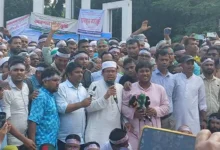 ভুখামিছিল শেষে সোমবার থেকে আমরণ অনশনের ঘোষণা শিক্ষকদের
