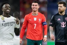 আরও এক তালিকায় শীর্ষে রোনালদো, ভিনিরও পেছনে মেসি