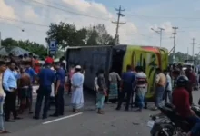গোপালগঞ্জে যাত্রীবাহী বাসচাপায় বৃদ্ধ নিহত, আহত ৫