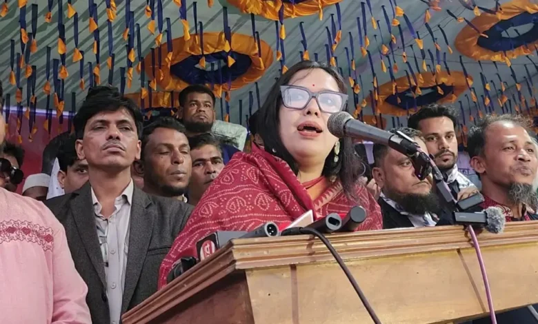 রাজনৈতিক অস্থিরতায় নির্বাচন ঘিরে অনিশ্চয়তা, জনমনে প্রশ্ন দেখা দিয়েছে: রুমিন ফারহানা