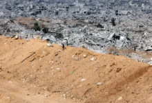 গাজাবাসীর জন্য আতঙ্কের নাম এখন ‘ইয়েলো লাইন’