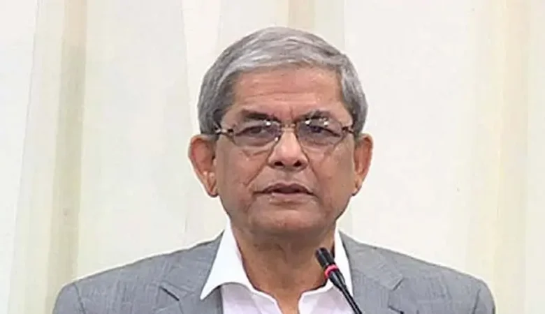 দেশব্যাপী আ’লীগের মামলা তুলে নেওয়ার কথা বলিনি: মির্জা ফখরুল