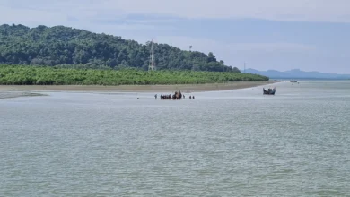 ট্রলারসহ ১৩ জেলেকে ধরে নিয়ে গেল আরাকান আর্মি