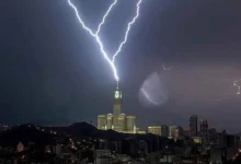 হঠাৎ সৌদি আরবে ভারী বৃষ্টি, মক্কায় রেড অ্যালার্ট জারি