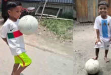 ক্ষুদে ফুটবলার সোহানকে বিকেএসপি স্কলারশিপ দেয়া হবে: ক্রীড়া উপদেষ্টা