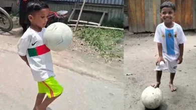 ক্ষুদে ফুটবলার সোহানকে বিকেএসপি স্কলারশিপ দেয়া হবে: ক্রীড়া উপদেষ্টা