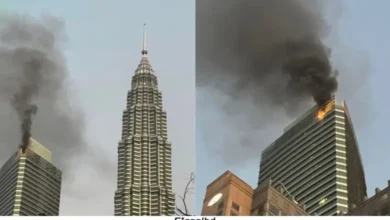 মালয়েশিয়ার পেট্রোনাস টাওয়ারে ভয়াবহ অগ্নিকাণ্ড