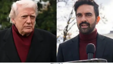 শীতের পোশাকের স্টাইলে মামদানিকে ‘নকল’ করছেন ট্রাম্প