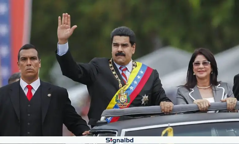 মাদুরোর কড়া বার্তা ভেনেজুয়েলা 'অজেয়', আমেরিকা পারবে না