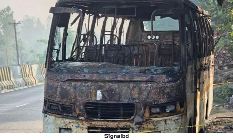 তিন দিন পর মারা গেলেন স্কুলবাসের দগ্ধ চালক