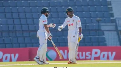 ওপেনিংয়ে শতরানের জুটি, দৃঢ় শুরুতে এগিয়ে বাংলাদেশ