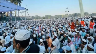 সোহরাওয়ার্দীতে খতমে নবুওয়ত মহাসম্মেলনে পদে পদে ভিড়