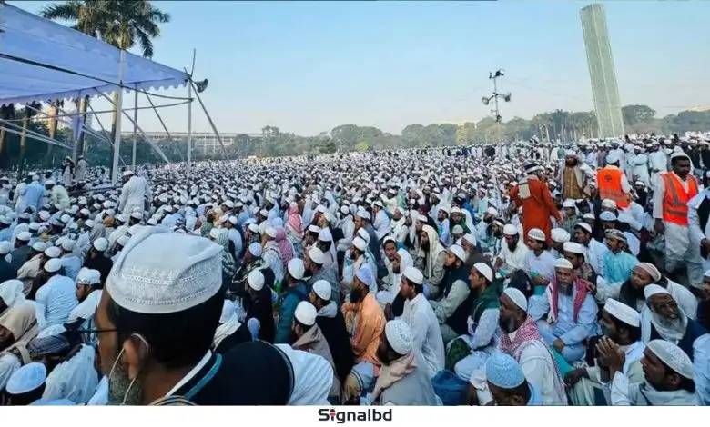 সোহরাওয়ার্দীতে খতমে নবুওয়ত মহাসম্মেলনে পদে পদে ভিড়