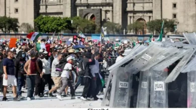 দুর্নীতি ও বিচারহীনতার বিরুদ্ধে জেন-জি আন্দোলনে উত্তাল মেক্সিকো