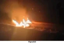 ব্রাহ্মণবাড়িয়ায় গভীর রাতে রেললাইনে আগুন, ট্রেন চলাচলে সাময়িক বিঘ্ন