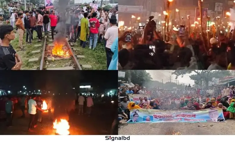 বিএনপির মনোনয়ন ঘিরে ৮ জেলায় বিক্ষোভ-সহিংসতা