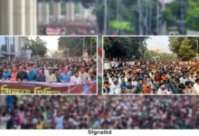 ইসলামী ছাত্রশিবিরের বিক্ষোভ মিছিল ও অবস্থান কর্মসূচি