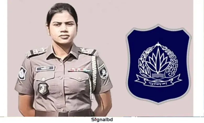 আজ থেকে বাংলাদেশ পুলিশের নতুন পোশাকে দাপুটে উপস্থিতি