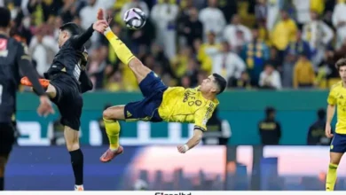 চোখধাঁধানো বাইসাইকেল কিকে ‘বুড়ো’ রোনালদোর জাদু