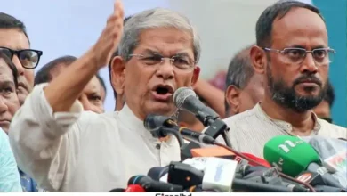 মির্জা ফখরুলের ভারতকে আহ্বান: 'দাদাগিড়ি বন্ধ করুন'