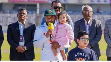 মুশফিকের শততম টেস্ট: লাঞ্চ বিরতিতে বাংলাদেশের ১০০/৩