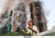 হংকং অগ্নিকাণ্ড: ১৮ ঘণ্টা পরও আগুন, মৃতের সংখ্যা ৪৪