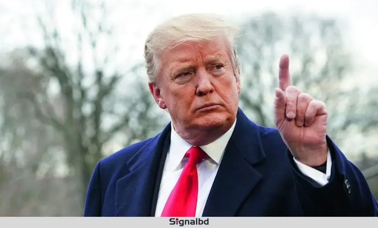 ট্রাম্পের হুমকি: বিবিসির বিরুদ্ধে আইনি পদক্ষেপের ঘোষণা