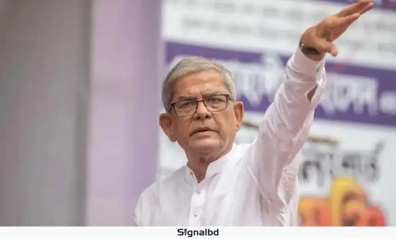 জামায়াত ফ্যাসিবাদ বিরোধী কার্যক্রমে দৃশ্যমান কিছুই করেনি: ফখরুলের মন্তব্য