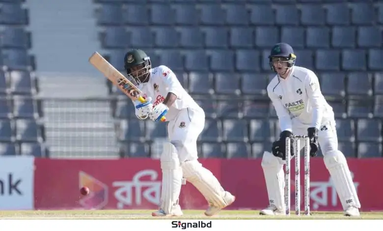 সেঞ্চুরির অপেক্ষা: চা বিরতিতে ১৯৮, টেস্টে জয়ের শুরু