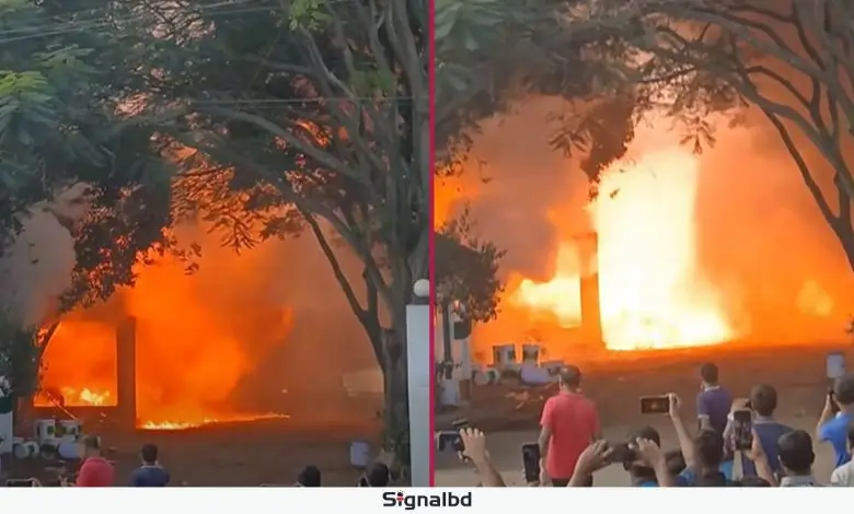 গাজীপুর ফিনিক্স কয়েল কারখানায় ভয়াবহ আগুন, ৭ ইউনিট