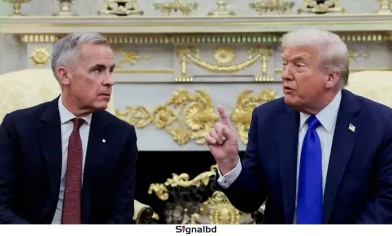 কানাডার সঙ্গে নতুন করে বাণিজ্য আলোচনায় বসবেন না ট্রাম্প