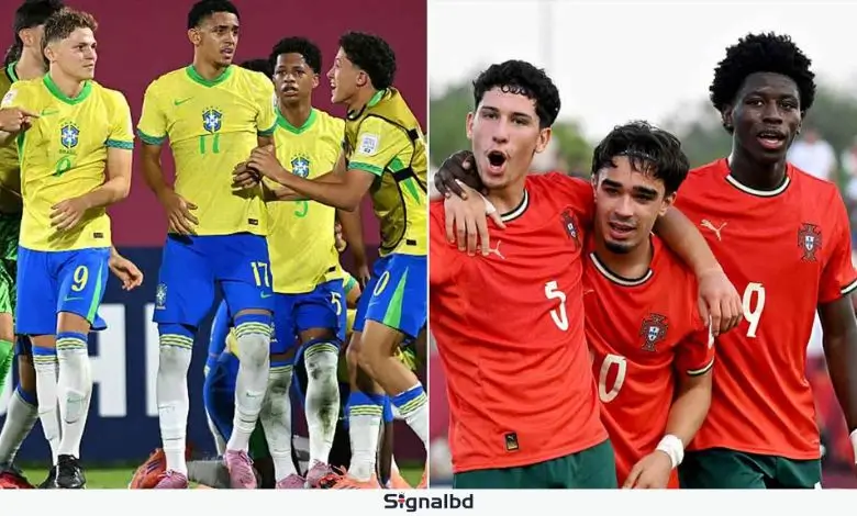 বিশ্বকাপের সেমিফাইনালে পর্তুগালের মুখোমুখি ব্রাজিল
