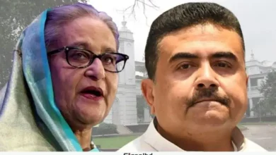 হাসিনার মৃত্যুদণ্ড: পাকিস্তানের নির্দেশে দাবি শুভেন্দুরহাসিনার মৃত্যুদণ্ড: পাকিস্তানের নির্দেশে দাবি শুভেন্দুর