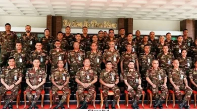 আর্মি অর্ডন্যান্স কোরের ৪৫তম বার্ষিক অধিনায়ক সম্মেলন