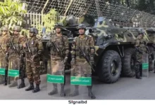 শেখ হাসিনার রায় ঘিরে রাজধানীজুড়ে কড়া নিরাপত্তা