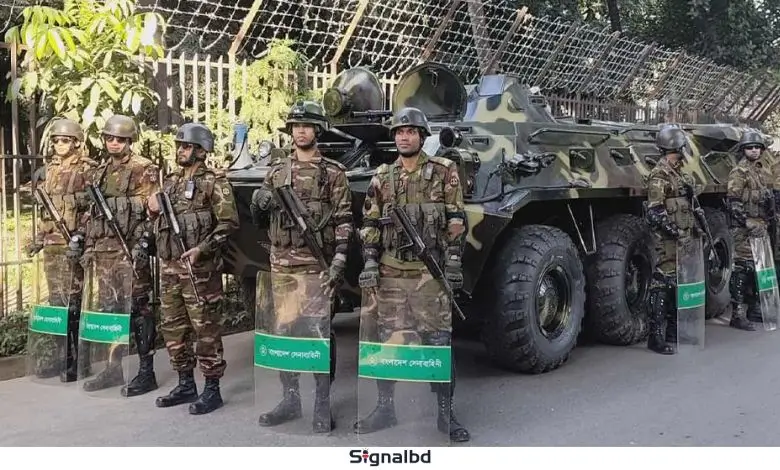 শেখ হাসিনার রায় ঘিরে রাজধানীজুড়ে কড়া নিরাপত্তা