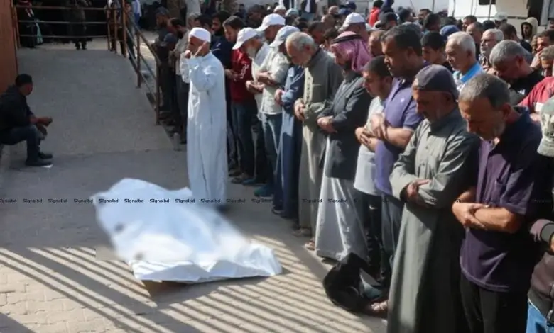 গাজায় ই'সরা'য়ে'লি হা'ম'লা'য় নি'হ'ত চার ফিলিস্তিনি