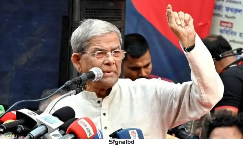 আওয়ামী লীগ সমর্থকদের কেউ ছুঁতে পারবে না - মির্জা ফখরুল