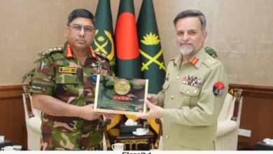 সেনাপ্রধান-ট্যাক্সিলা চেয়ারম্যান সাক্ষাৎ: প্রতিরক্ষা সহযোগিতা জোরদারে গুরুত্ব