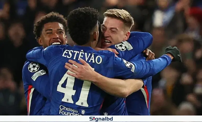 চেলসির ঝড়ে বিধ্বস্ত ১০ জনের বার্সেলোনা