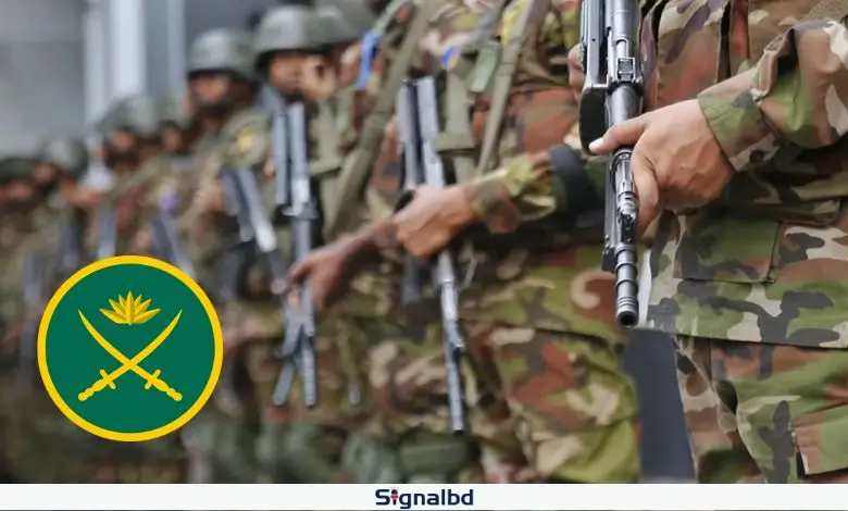 এসএসসি পাসে সেনাবাহিনীতে চাকরি