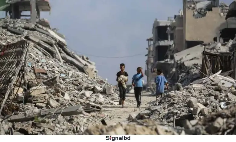 যুদ্ধবিরতির পরও গাজায় ইসরায়েলি হামলা, নিহতের সংখ্যা ছাড়াল ৬৯ হাজার